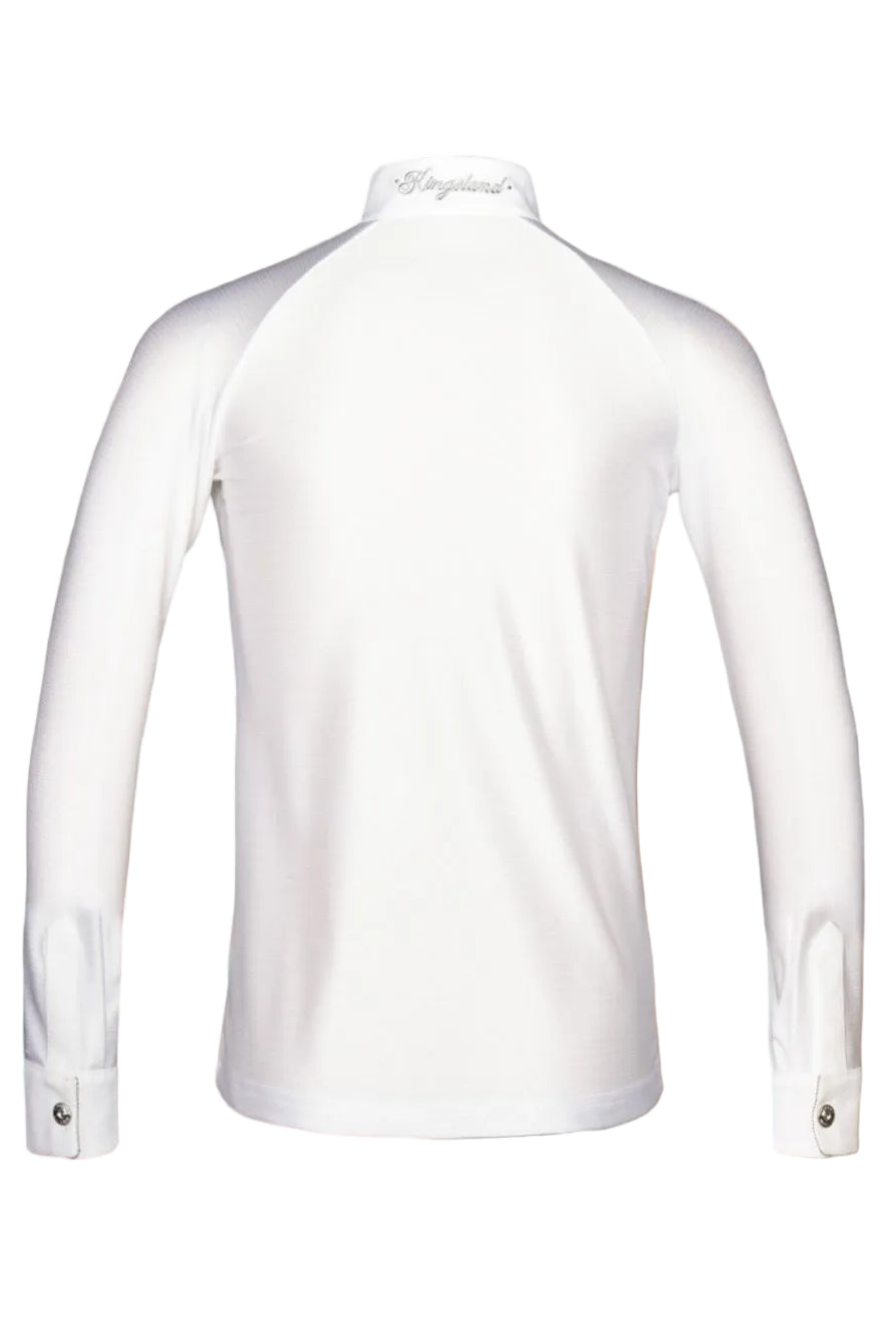 Kingsland Children's Competition Shirt KLRosie White