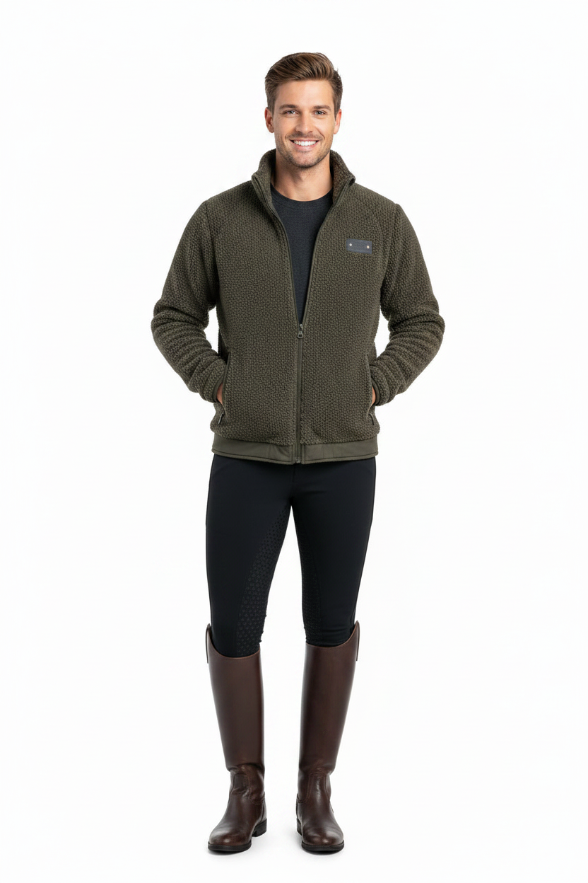 KINGSLAND »Fleece Jacket Shepard KLSid Green Black Ink