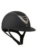 OneK Reithelm Avancé Schwarz Matt Chrom ✦ 55-62 cm