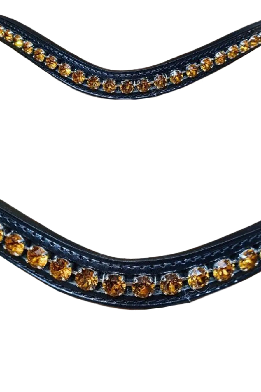 OTTO SCHUMACHER »Stirnriemen Swarovski 8mm Tangeríne