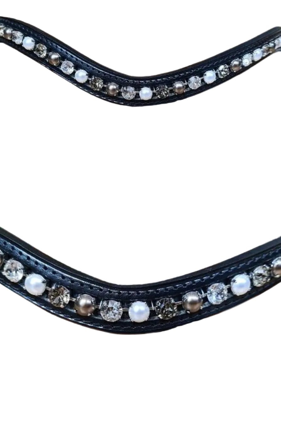 OTTO SCHUMACHER »Stirnriemen Swarovski 8mm Crystal Black