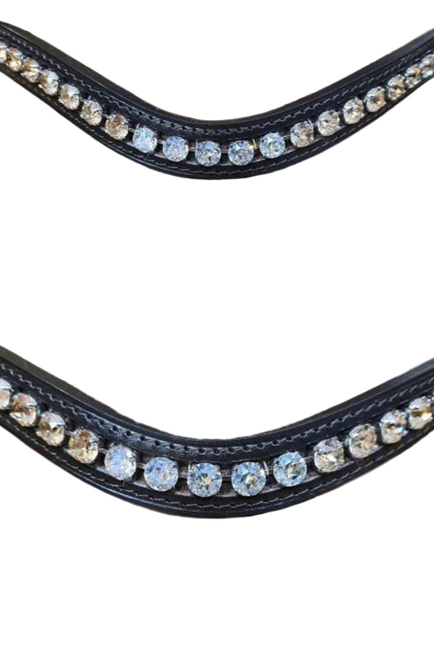 OTTO SCHUMACHER »Stirnriemen Swarovski 8mm Silber Chocolat