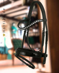 Otto Schumacher »Trense Black Line incl. Zügel Lack Black