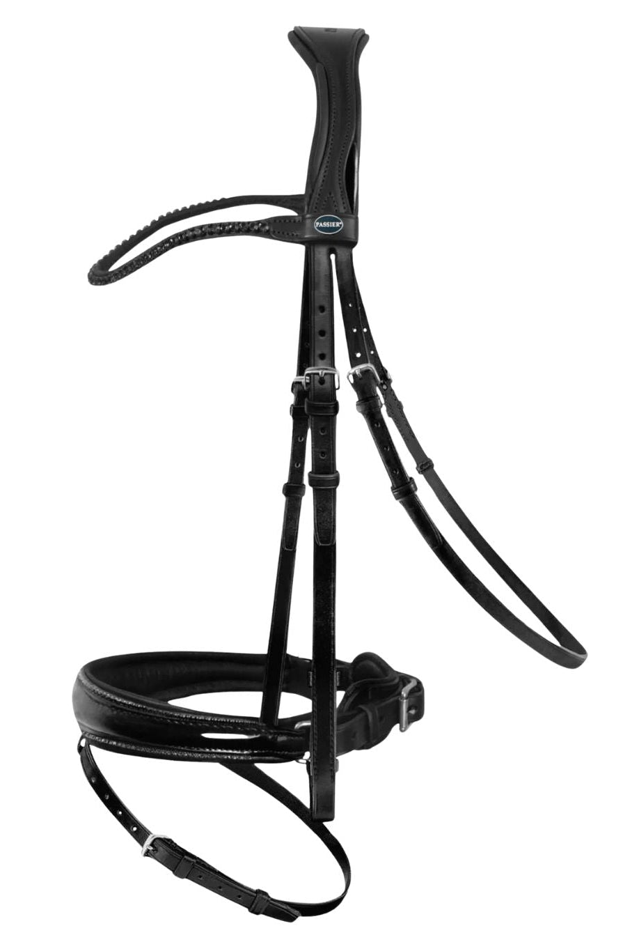 passier-pferde-trense-shadow-lack-black-graphite-crystal