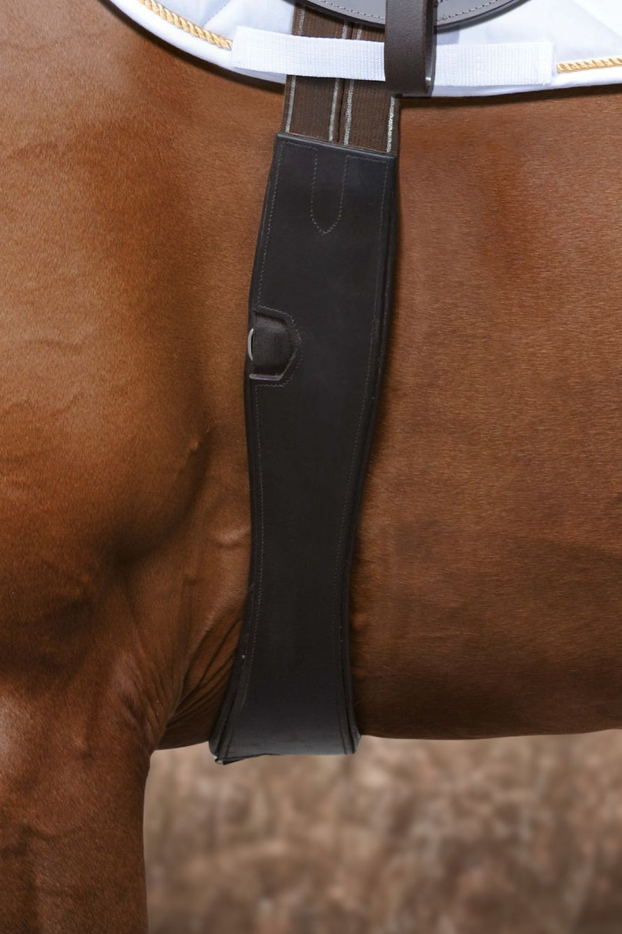 Passier »Shaped Dressage Girth Long Girth Leather Havanna