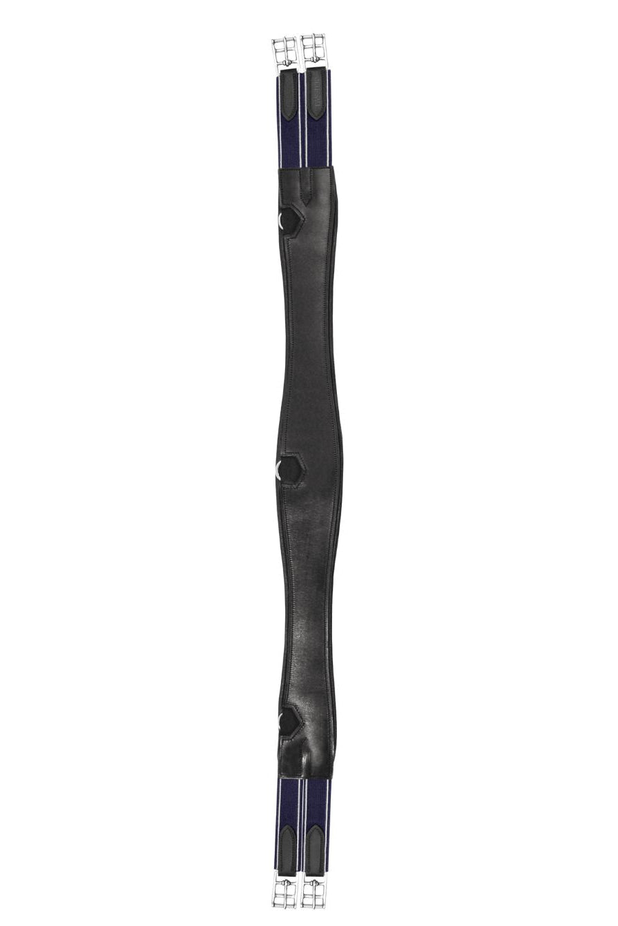 Passier »Curved Dressage Girth Long Leather Black