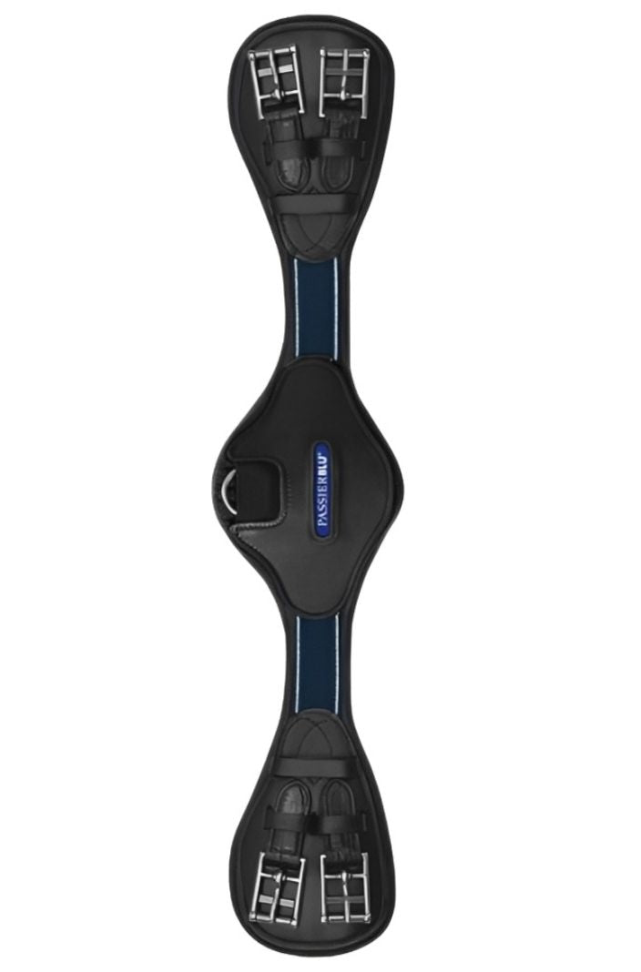 Passier Sattelgurt Passierblu Wave Leder Black