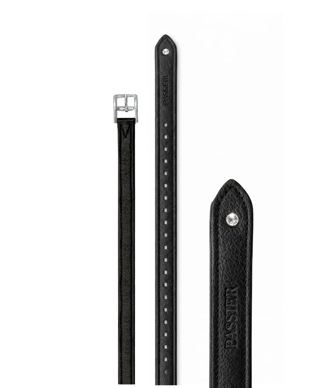 Passier »Steigbügelriemen Velvet Touch Leder Black