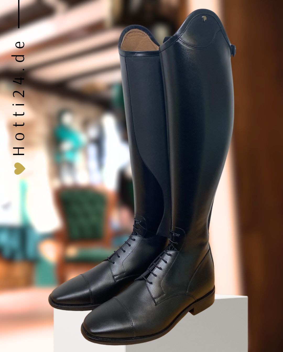 Petrie »Reitstiefel Riva Plain Black