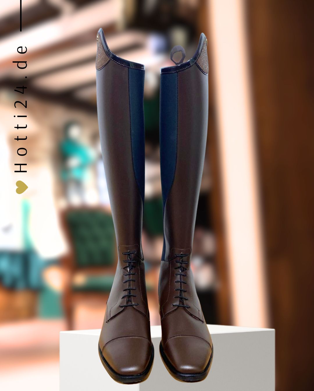 Petrie »Reitstiefel Riva Stardust Brown