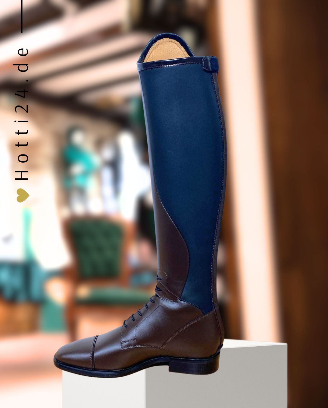 Petrie »Reitstiefel Riva Stardust Brown