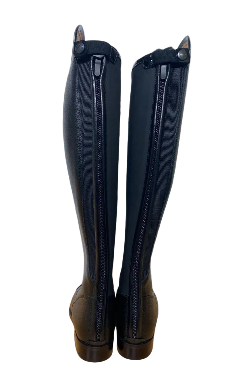 Petrie Reitstiefel Luca Black Croco