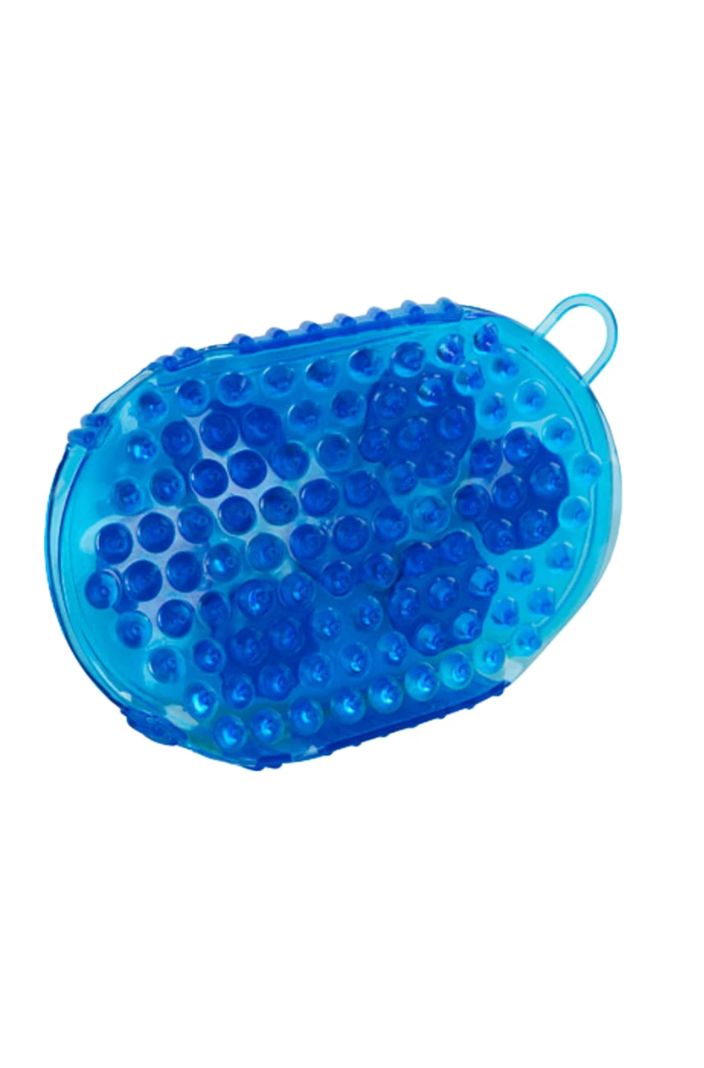 Pferde Buerste Magnet Massage Blau