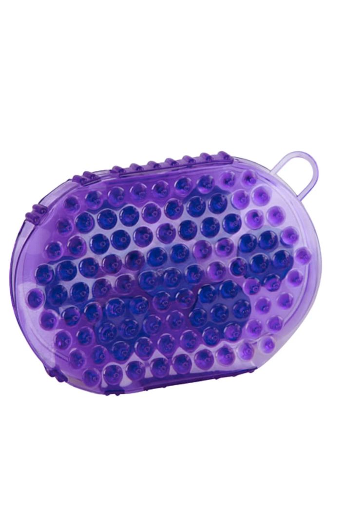 Pferde Bürste Magnet Massage Lila