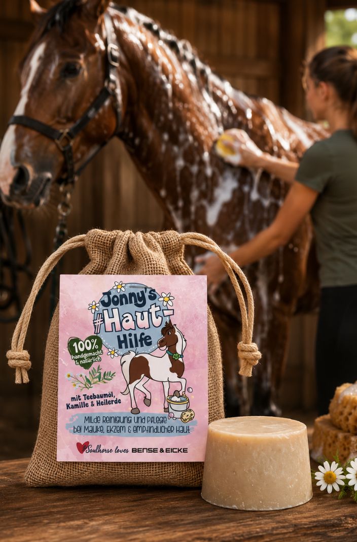 Soulhorse Seife Jonny’s Haut-Hilfe im Jutesack 100g