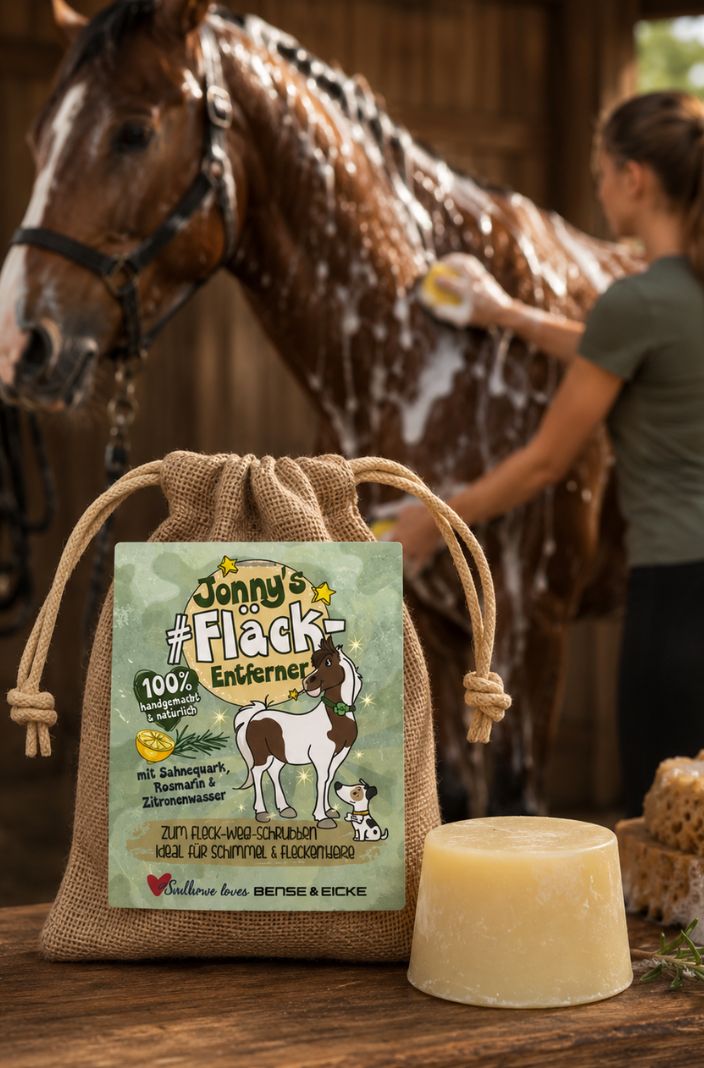 Soulhorse Seife Jonny’s Fläckentferner im Jutesack 100g