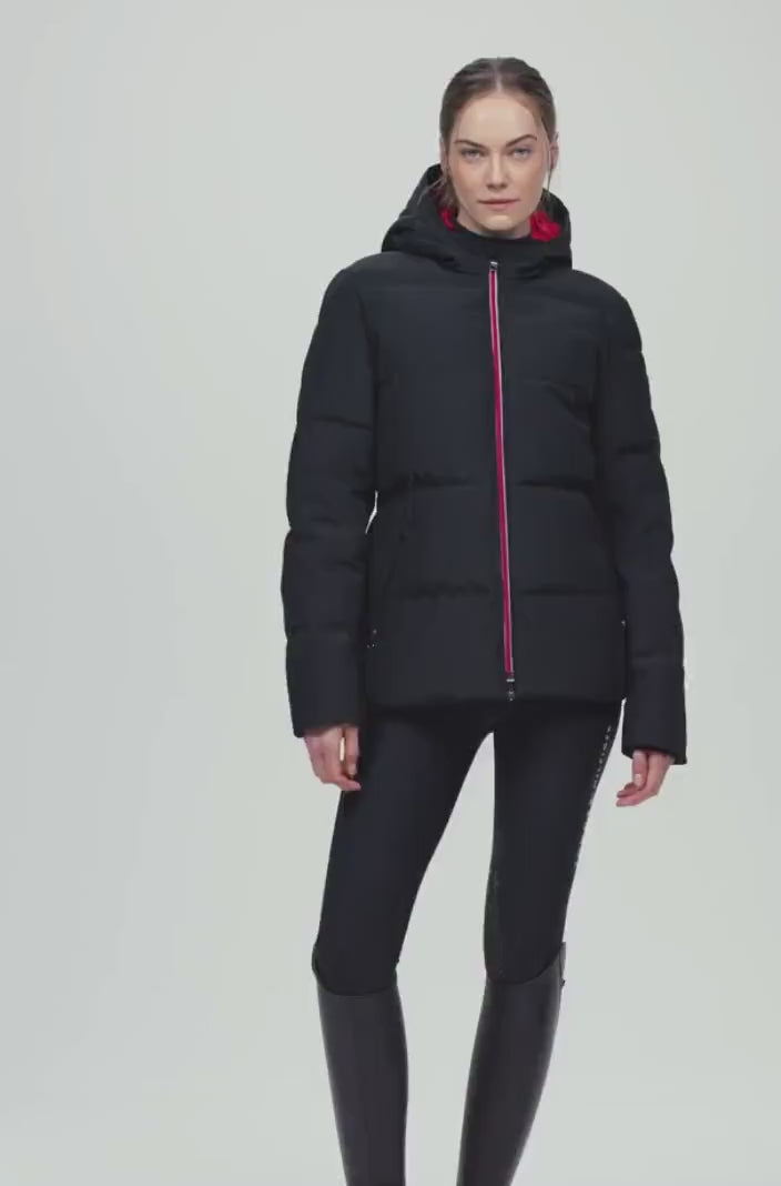 Tommy Hilfiger Equestrian Puffer Jacke Sidney Desert Sky