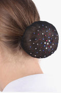 QHP Haarnetz Rhinestone Black/Estate