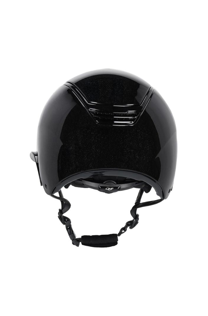 QHP Reithelm Glendale Schwarz Glanz