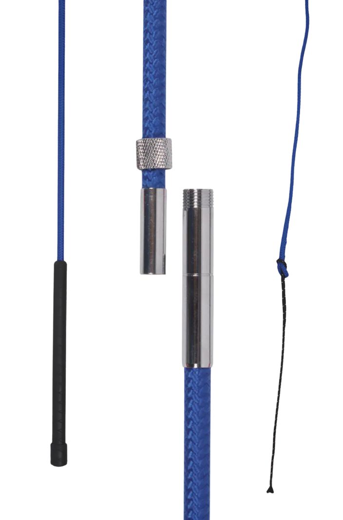 QHP Lunge Whip Divisible 180cm Blue