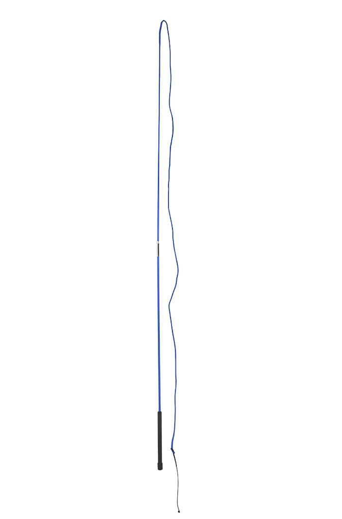 QHP Longierpeitsche teilbar Blau 180 cm