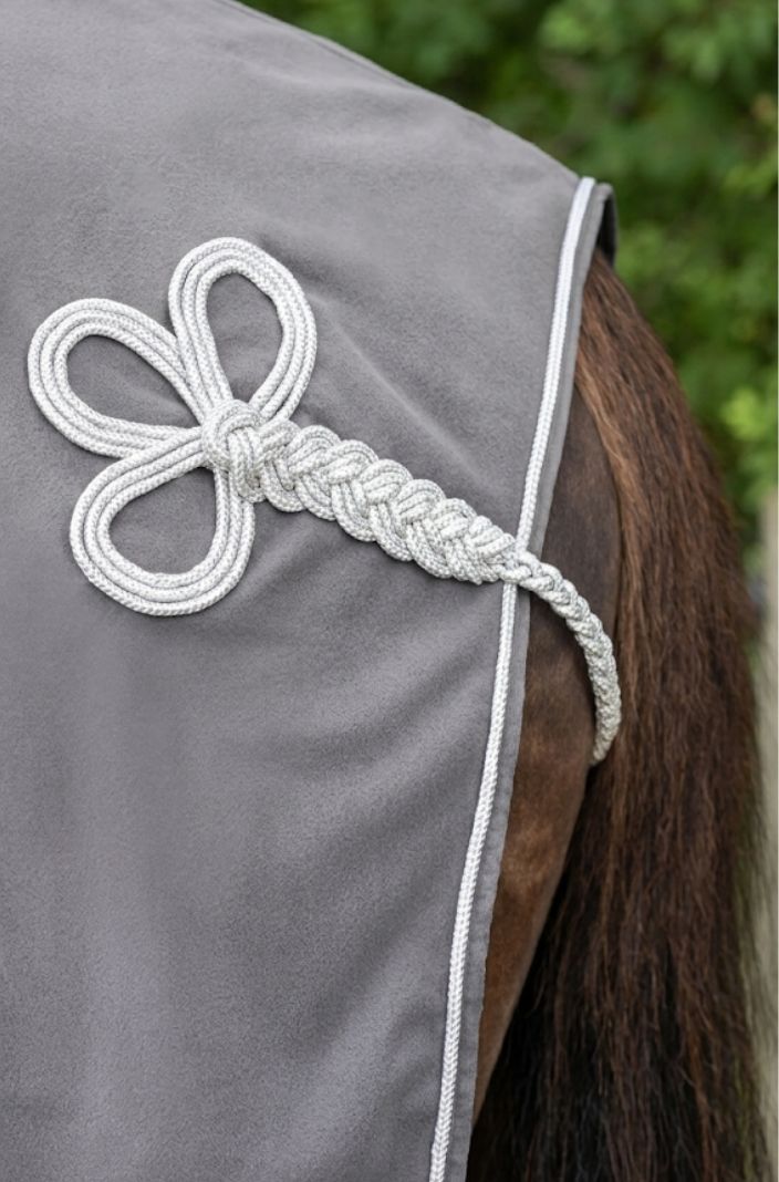 QHP Abschwitzdecke mit Ornament Grau