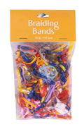 QHP Mane Rubber Bands Braiding Bands 50g Assorted