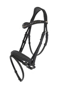 QHP Trense Glitter Schwarz