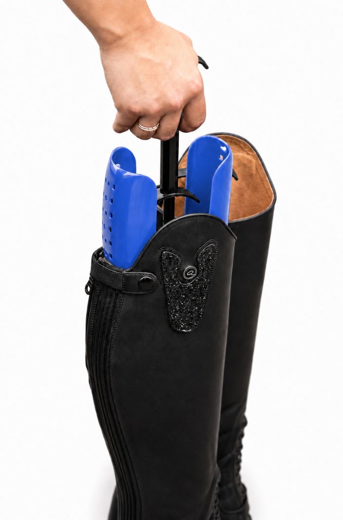 QHP Stiefelspanner Blau