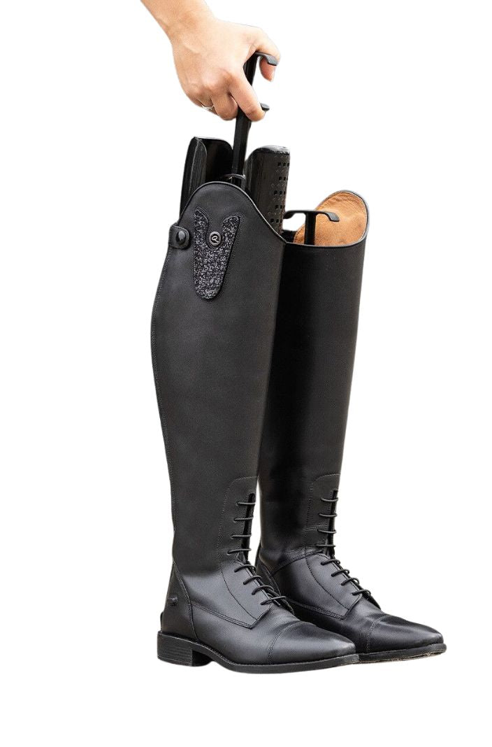 QHP Reitstiefelspanner Schwarz