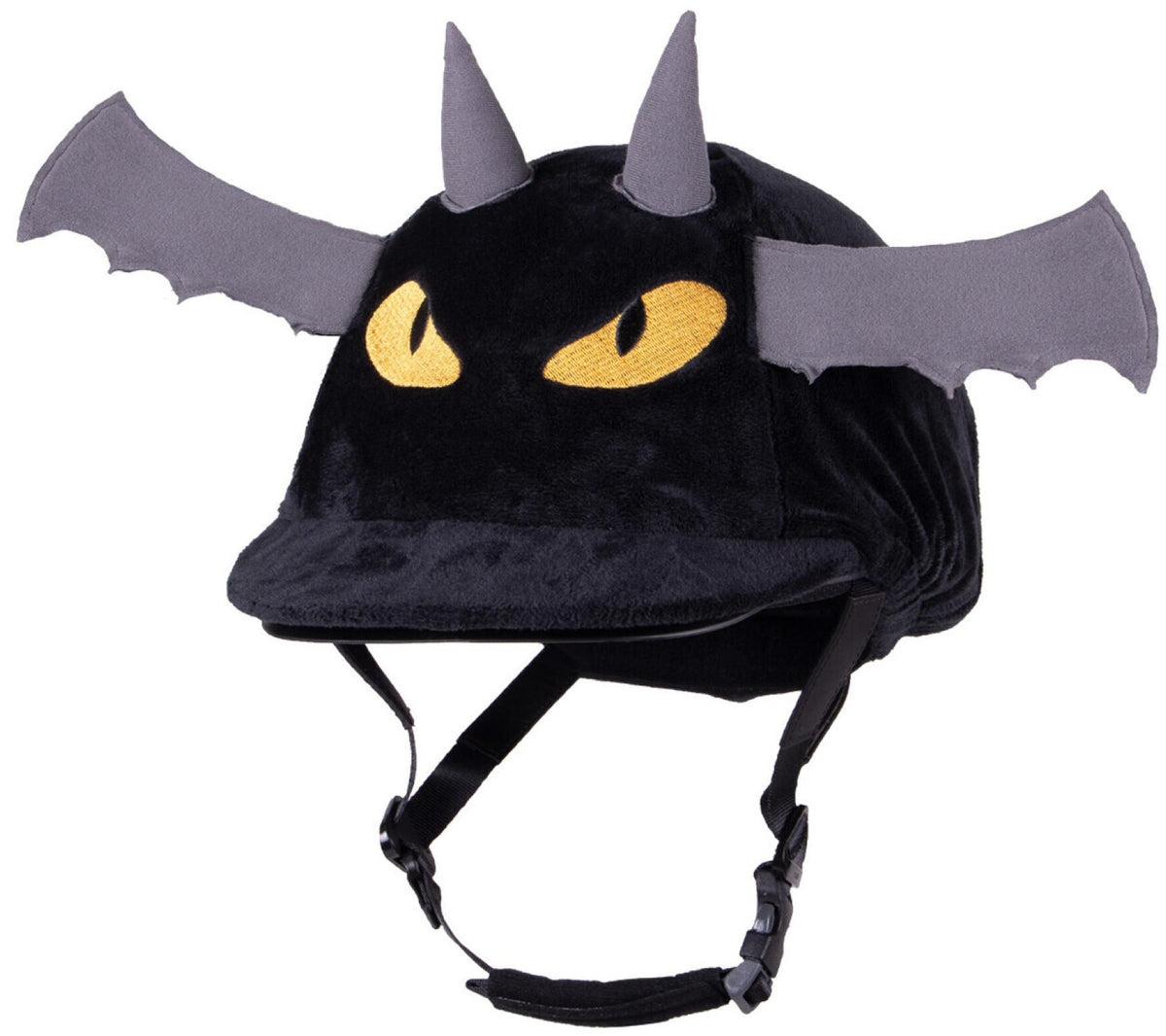QHP »Reithelm Überzug Halloween Batman Schwarz, Reithelmüberzug im speziellen Halloween Design. Der Reithelmüberzug kann bei Reithelmen mit und ohne Schirm verwendet werden Artikelnummer 8548 erhältlich bei www.Hotti24.de