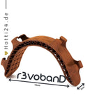 Pferdepolster mit dem Namen "r3vobanD" in der Farbe Braun.  Verbessert deine Verbindung zu deinem Pferd . . . spüre den Unterschied. Erhältlich unter www.Hotti24.de.