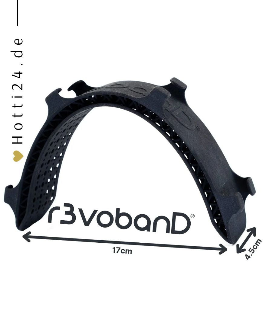 Pferdepolster mit dem Namen "r3vobanD" in der Farbe Schwarz. Verbessert deine Verbindung zu deinem Pferd . . . spüre den Unterschied. Erhältlich unter www.Hotti24.de.