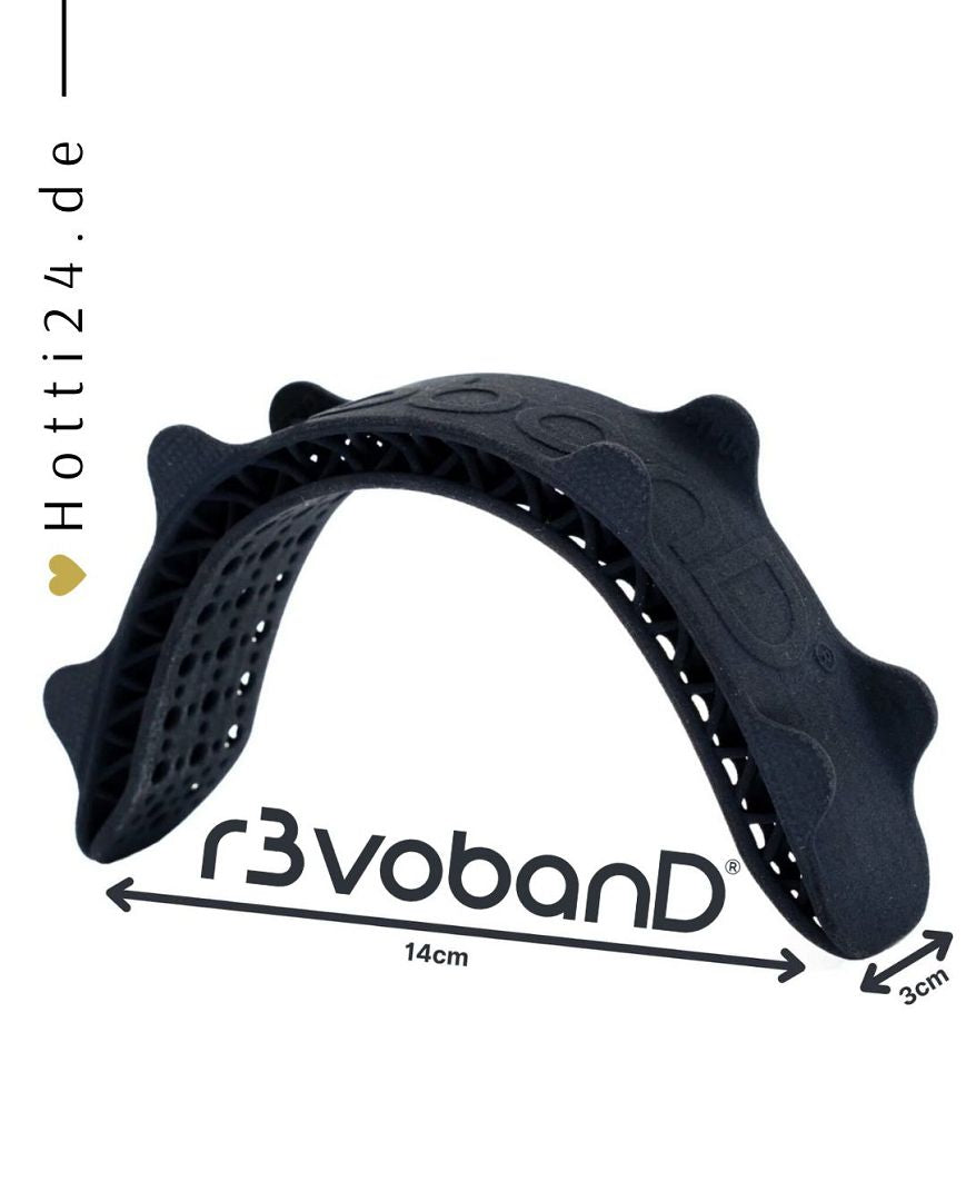 Pferdepolster mit dem Namen "r3vobanD" in der Farbe Schwarz.  Verbessert deine Verbindung zu deinem Pferd . . . spüre den Unterschied. Erhältlich unter www.Hotti24.de.