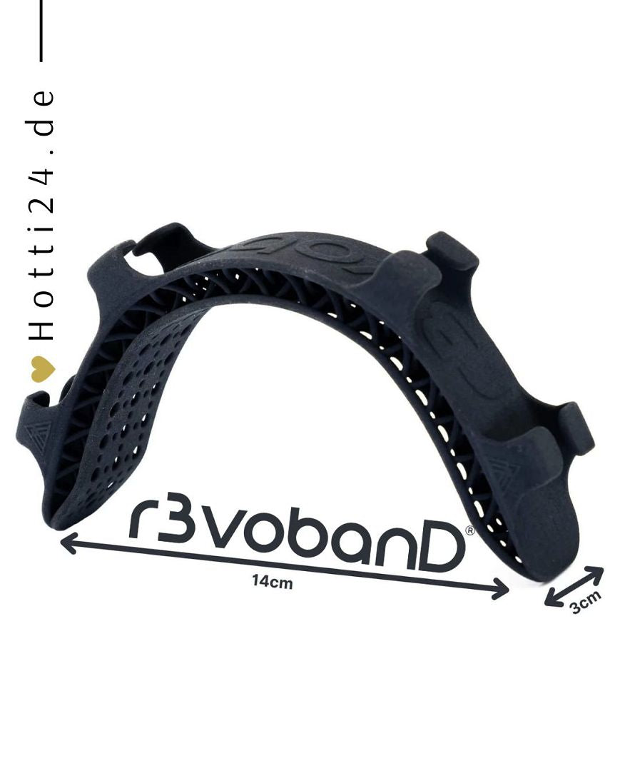 Pferdepolster mit dem Namen "r3vobanD" in der Farbe Schwarz. Verbessert deine Verbindung zu deinem Pferd . . . spüre den Unterschied. Erhältlich unter www.Hotti24.de.