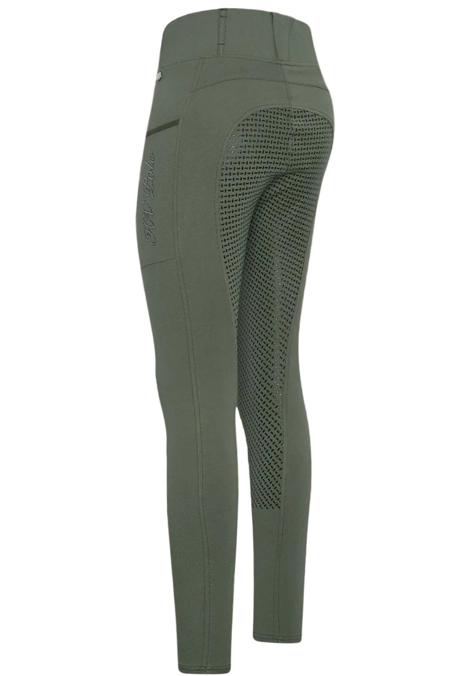HV Polo »Damen Reitleggings HVPLuci FullGrip Oil Green