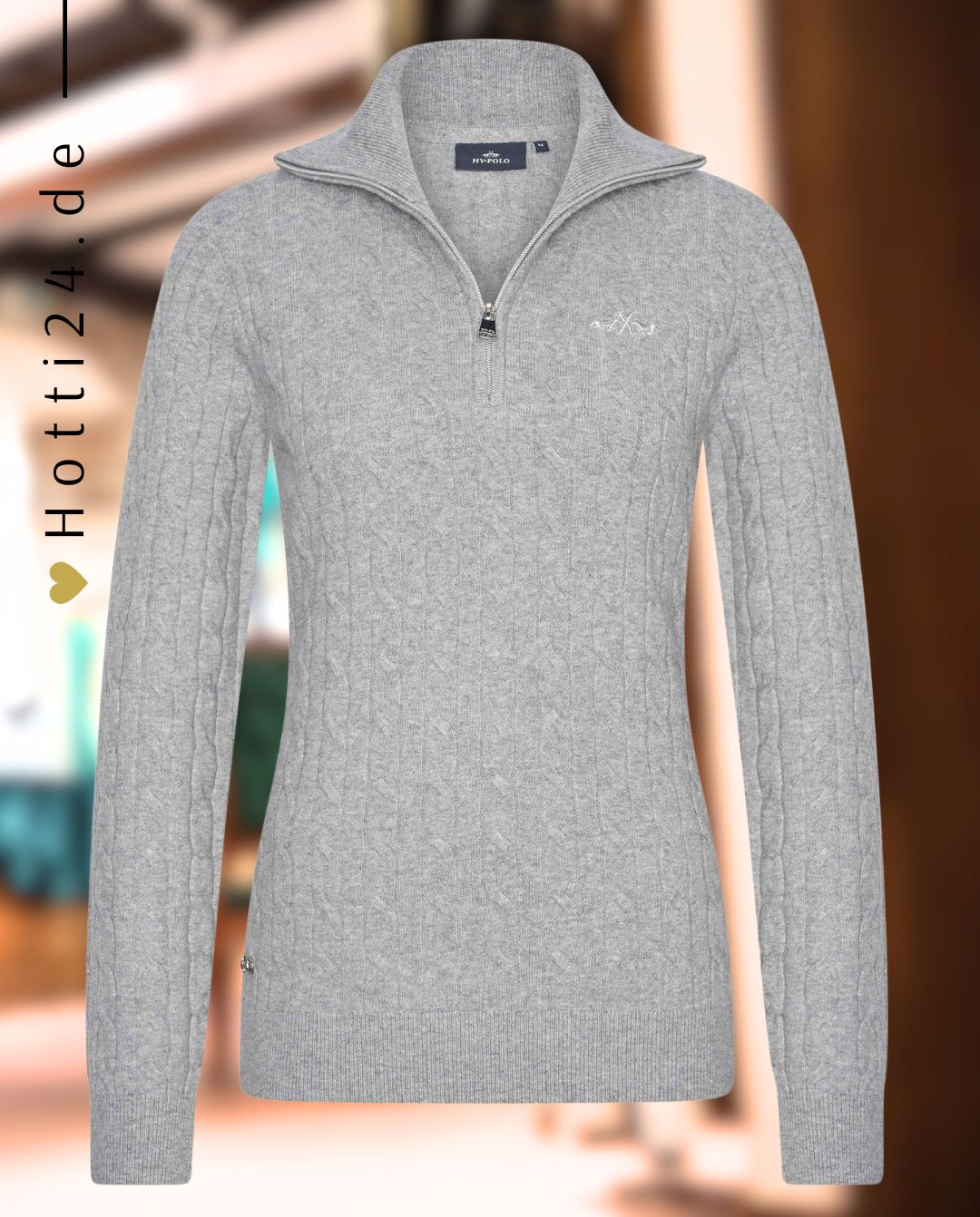 HV Polo »Pullover HVPLuna Cloud Grey Heather
