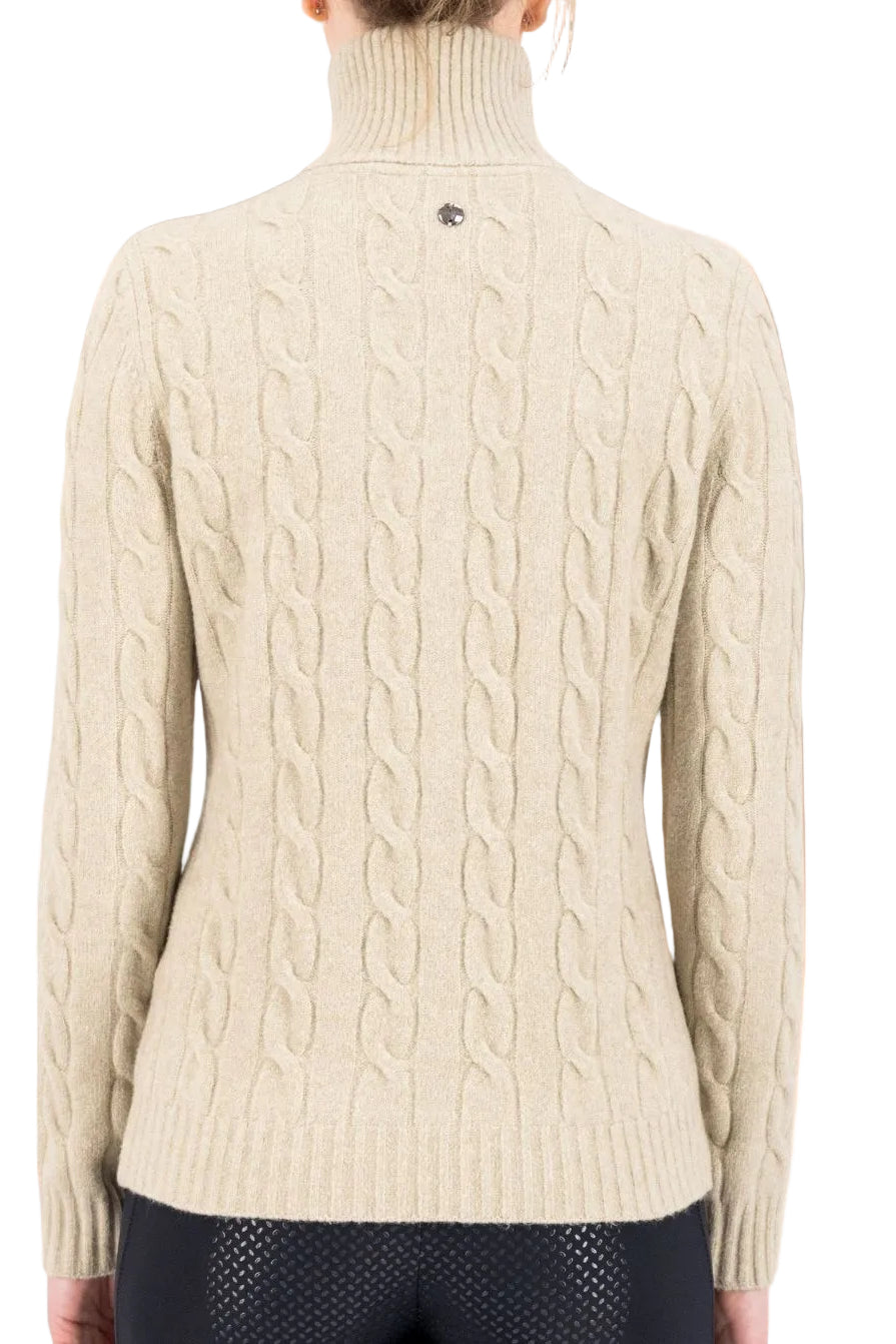 HV Polo "Women's Sweater HVPDunya Dark Oil Green