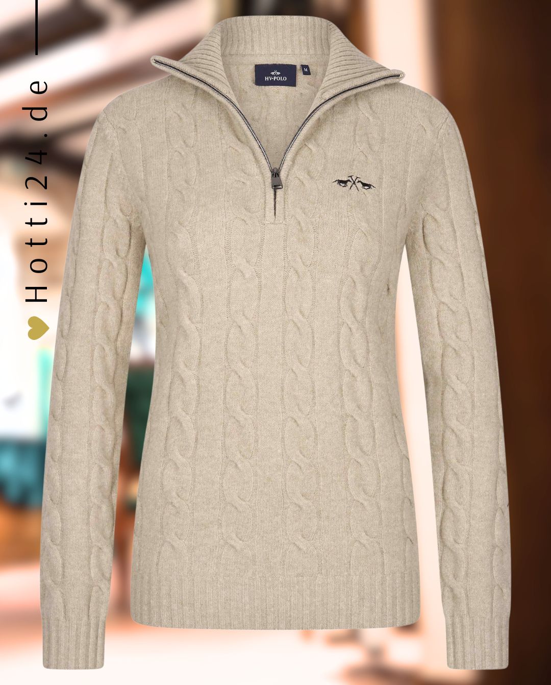 HV POLO »Pullover HVPDunya Dark Oil Green