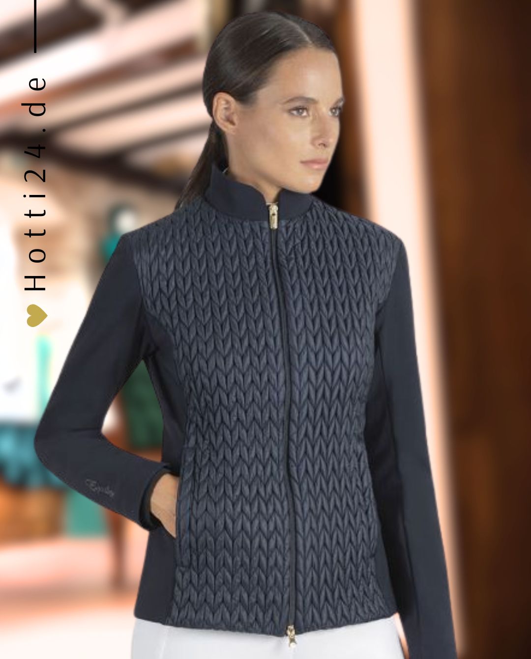 EQUILINE »Jacke Softshell Ebesse Blue