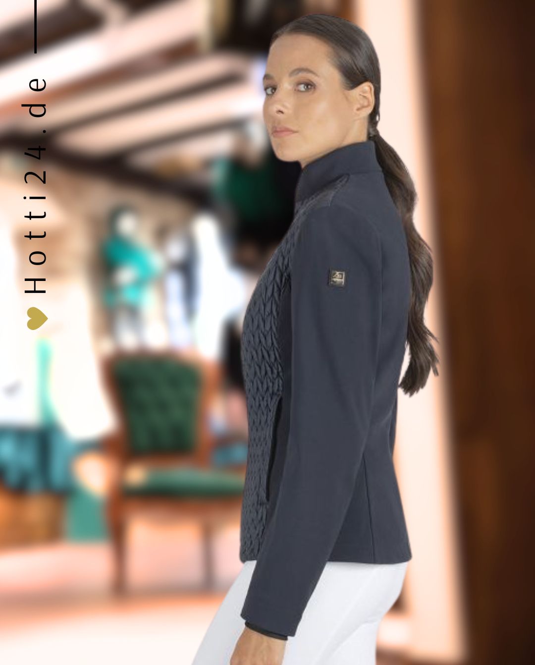 EQUILINE »Jacke Softshell Ebesse Blue