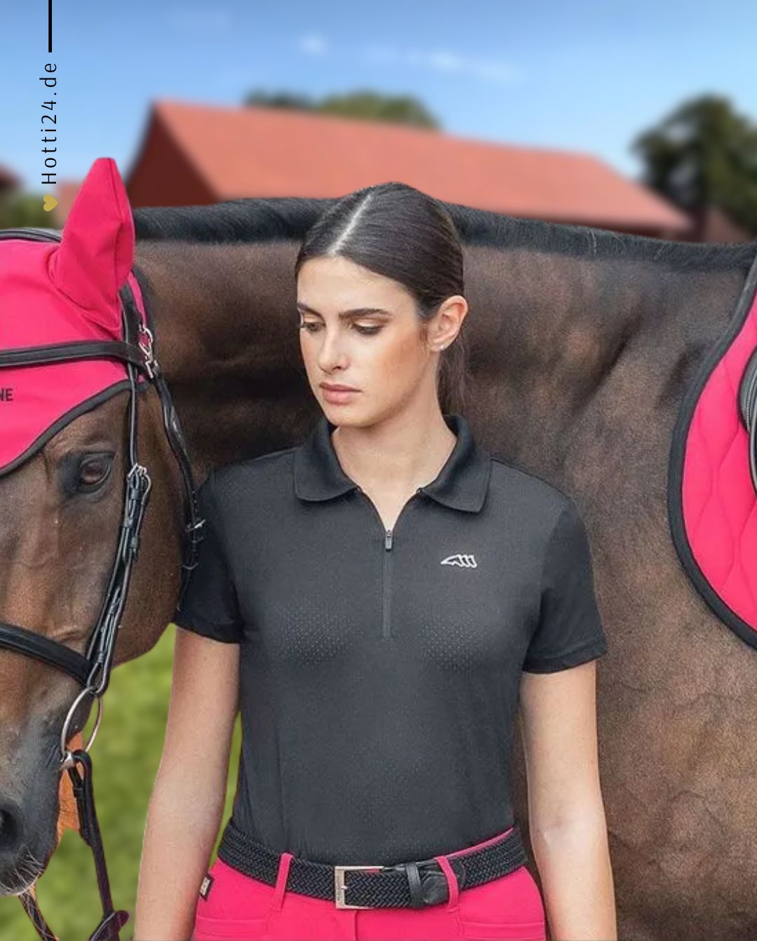 EQUILINE »Poloshirt Carenc Black