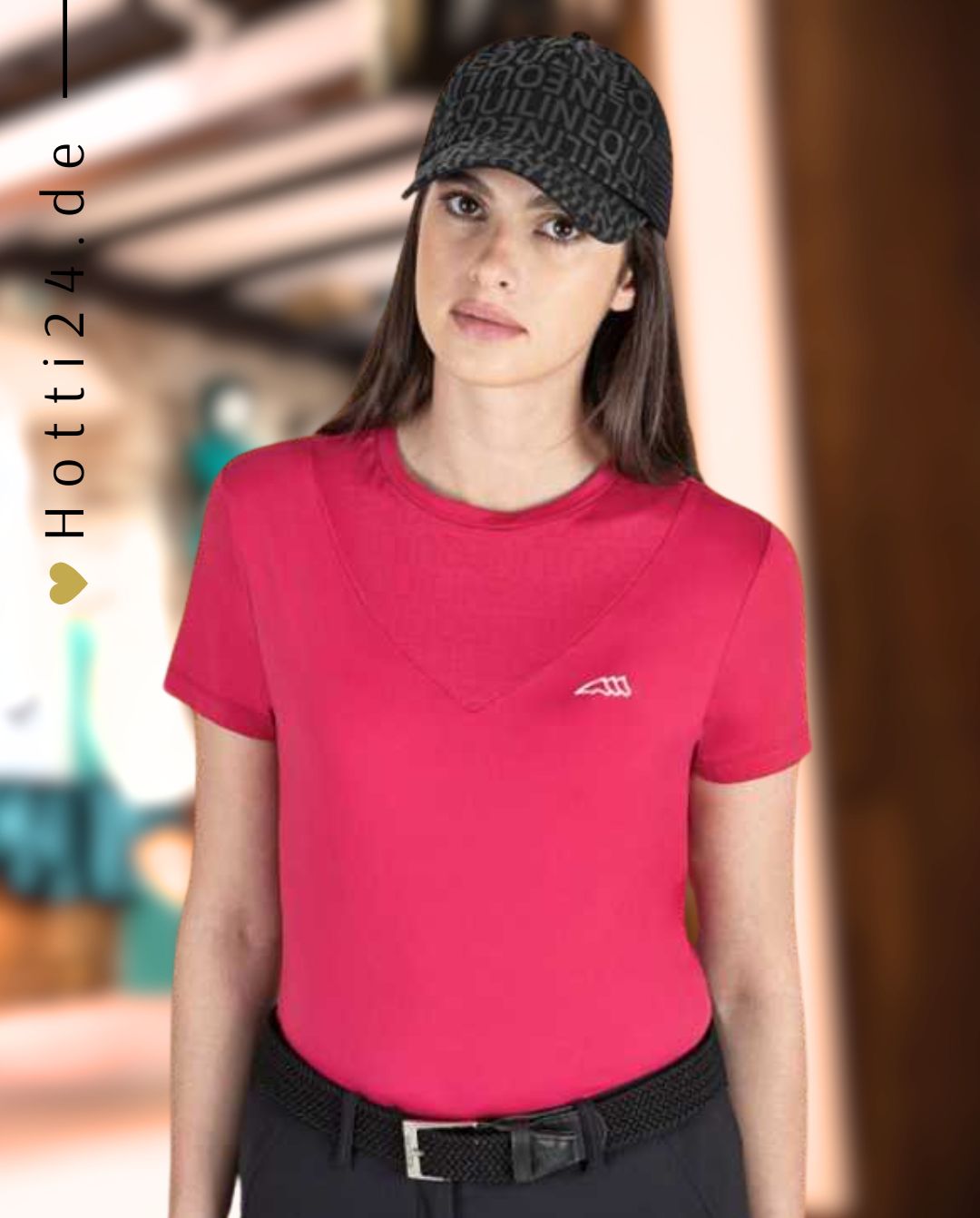 EQUILINE »T-Shirt Cearac Cherry Red