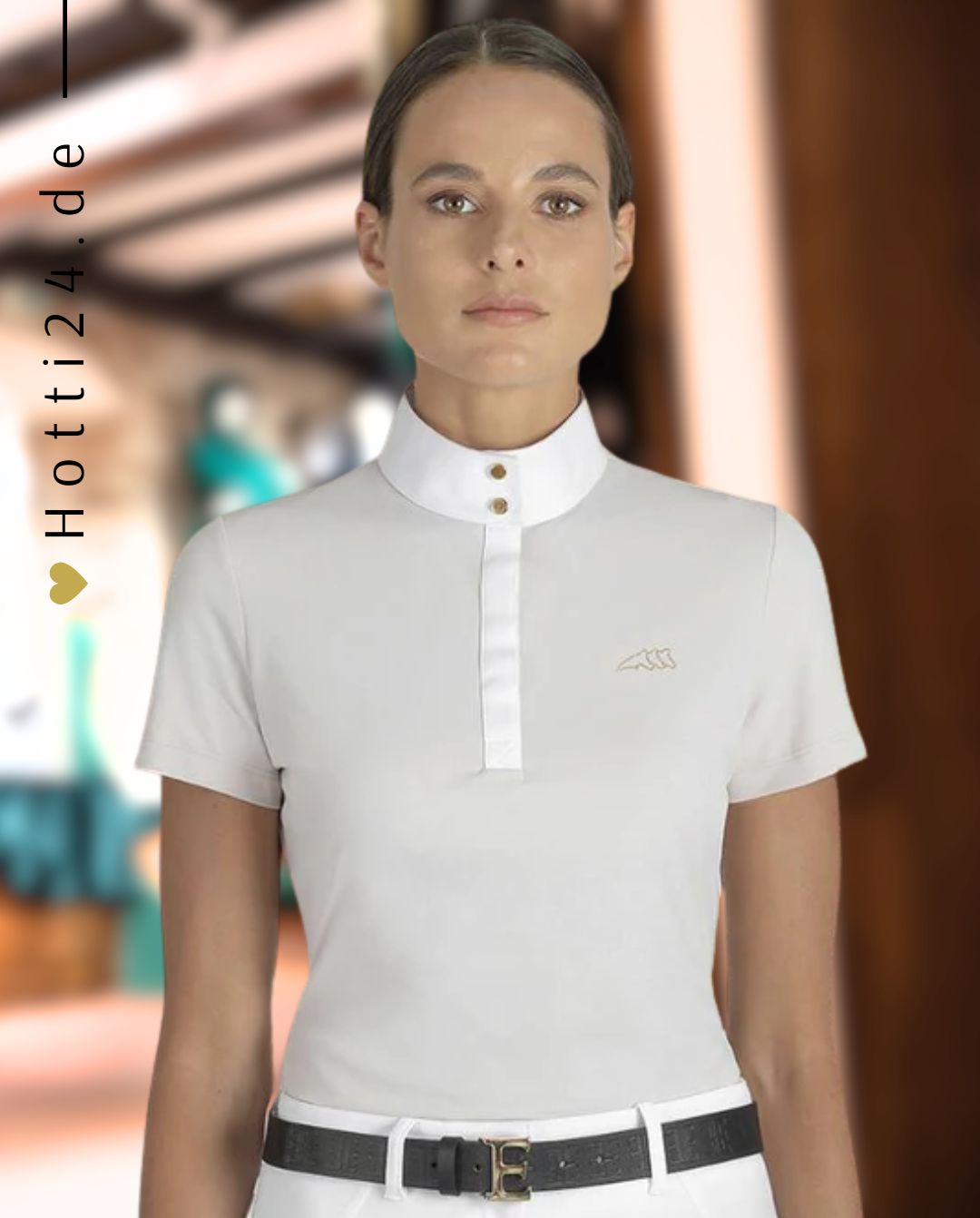 EQUILINE »Turniershirt Elizzye Crystal Grey