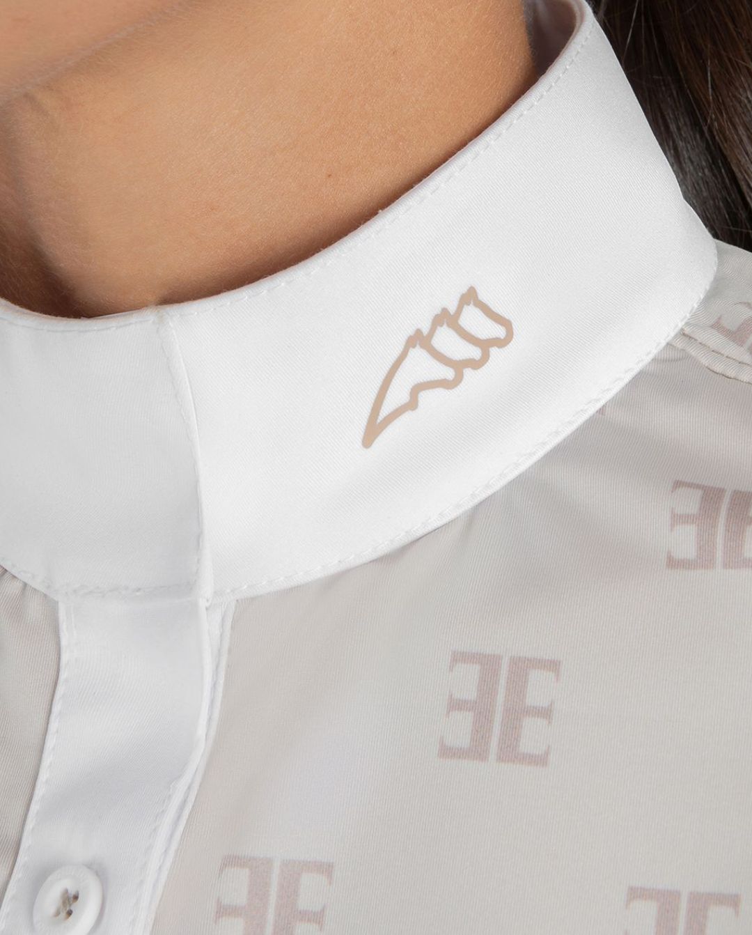 EQUILINE »Turniershirt Emerie Crystal Grey