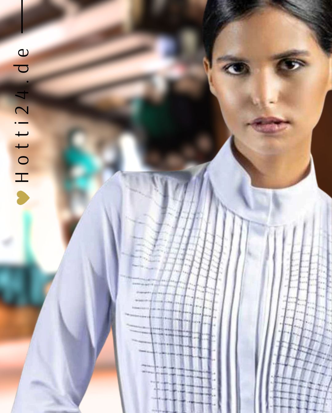 EQUILINE »Turniershirt Gollyg White