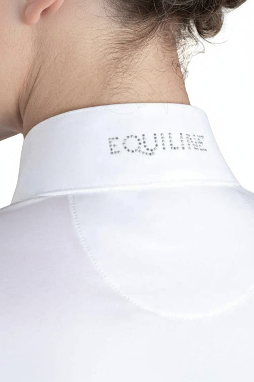 EQUILINE »Competition Shirt Gollyg White