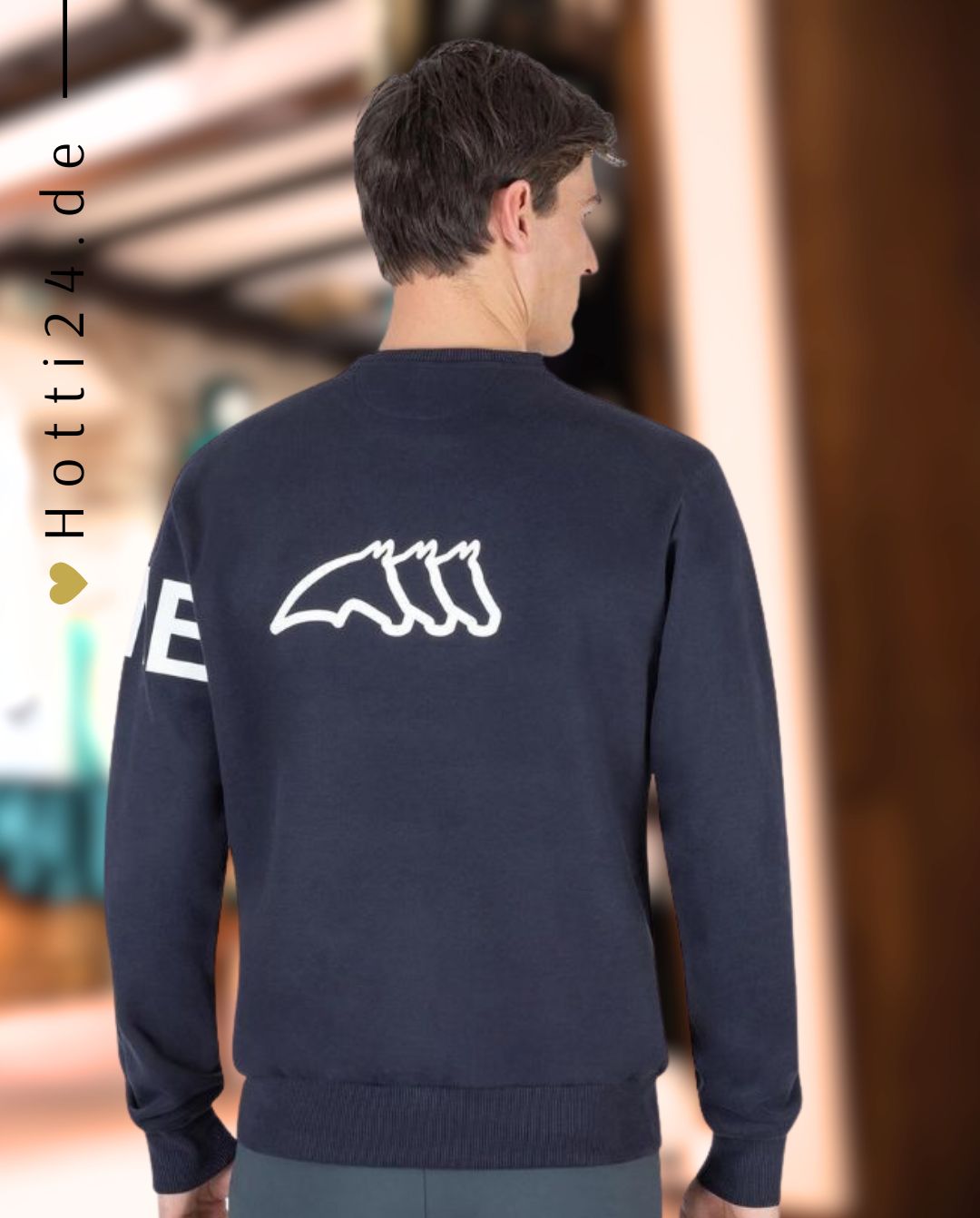EQUILINE »Sweatshirt Calic Blue