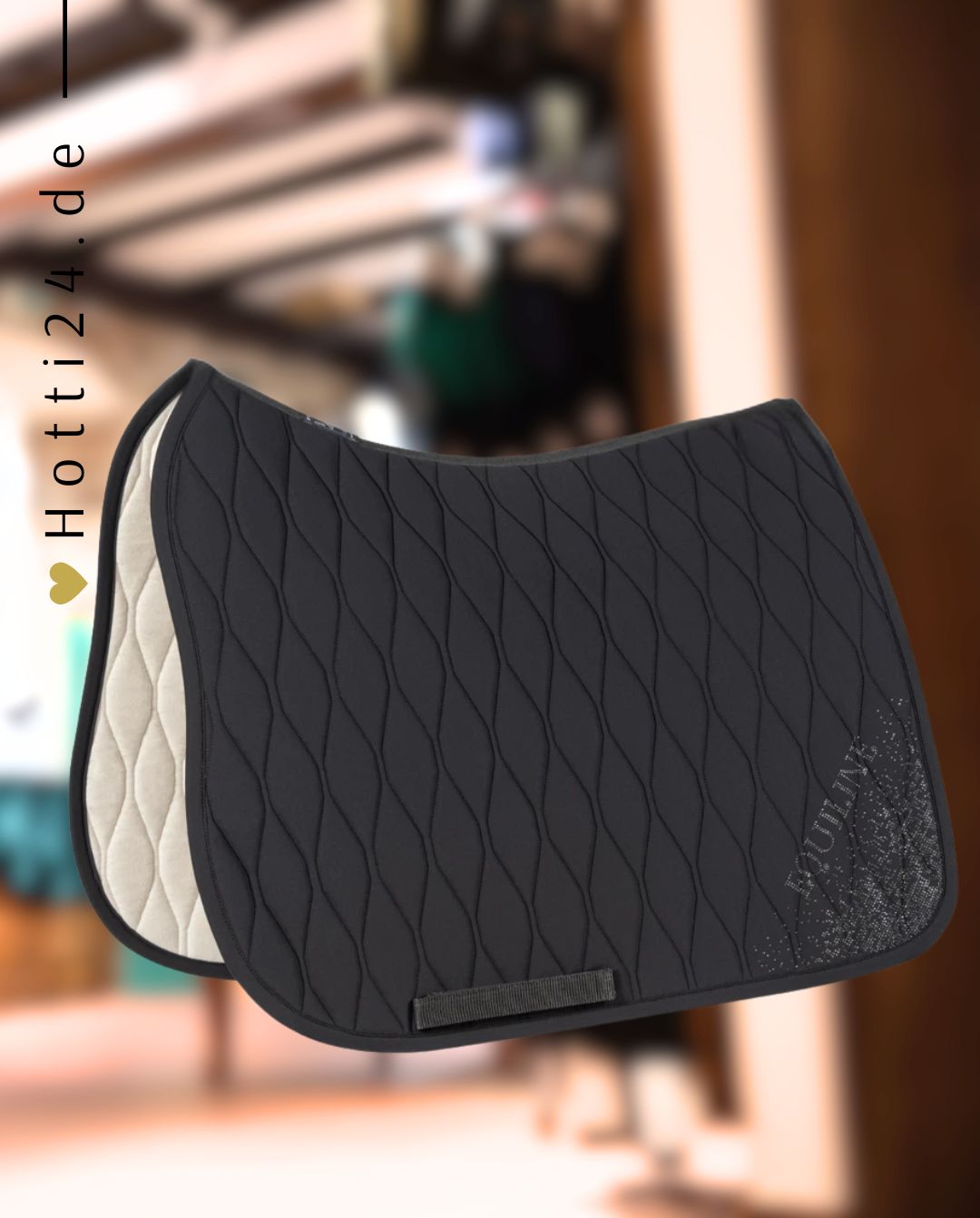 EQUILINE »Dressurschabracke Gisgeg Black