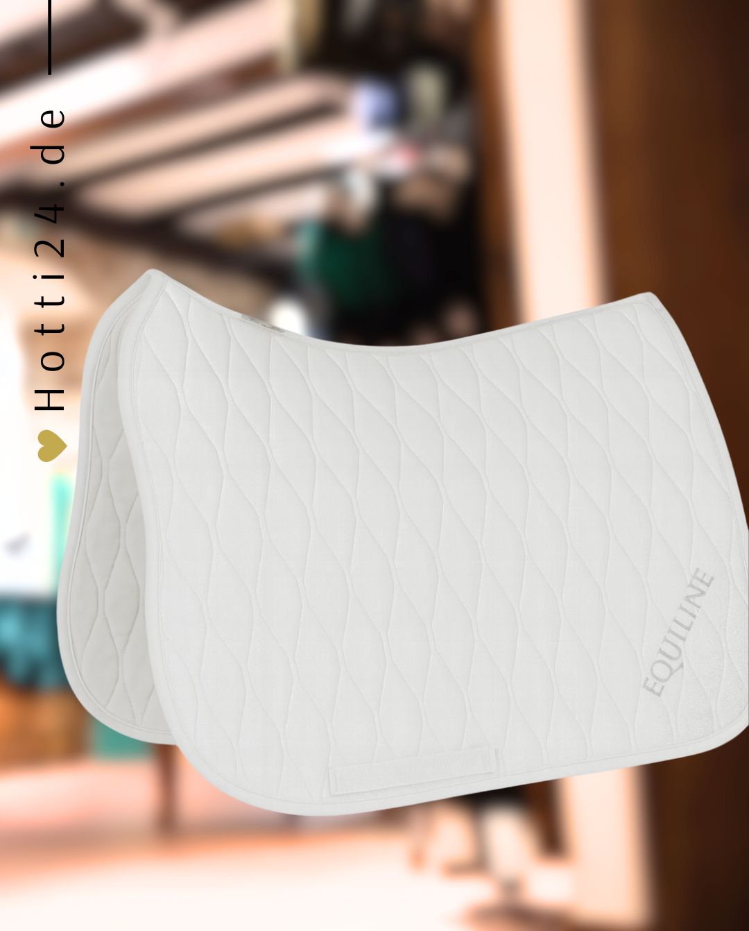 EQUILINE »Dressurschabracke Gisgeg White